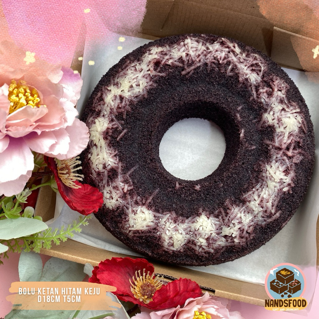 

( H+1) Bolu Ketan Hitam Keju Lumer by nandsfood