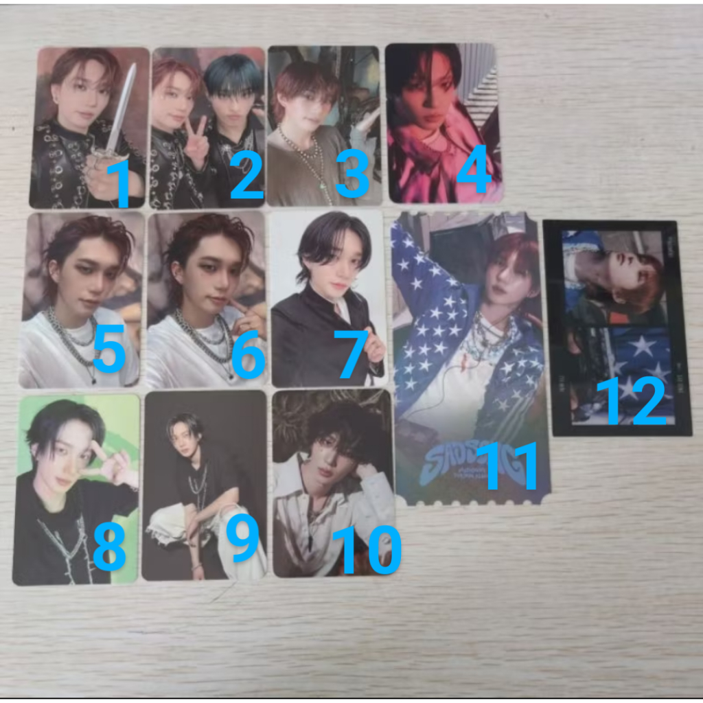 [READY] theo p1harmony photocard + incl