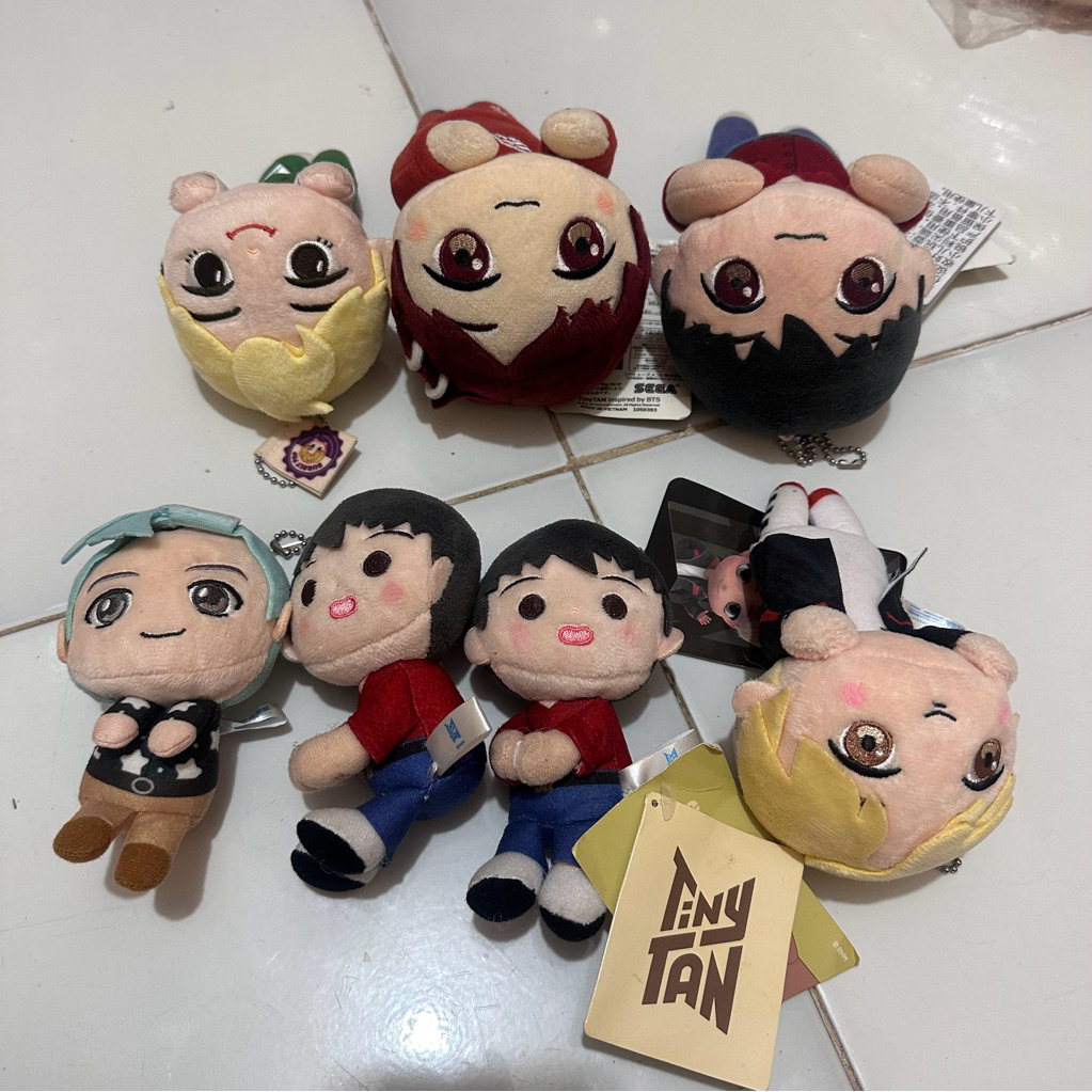 Gantungan Kunci Tinytan Bts Original Official