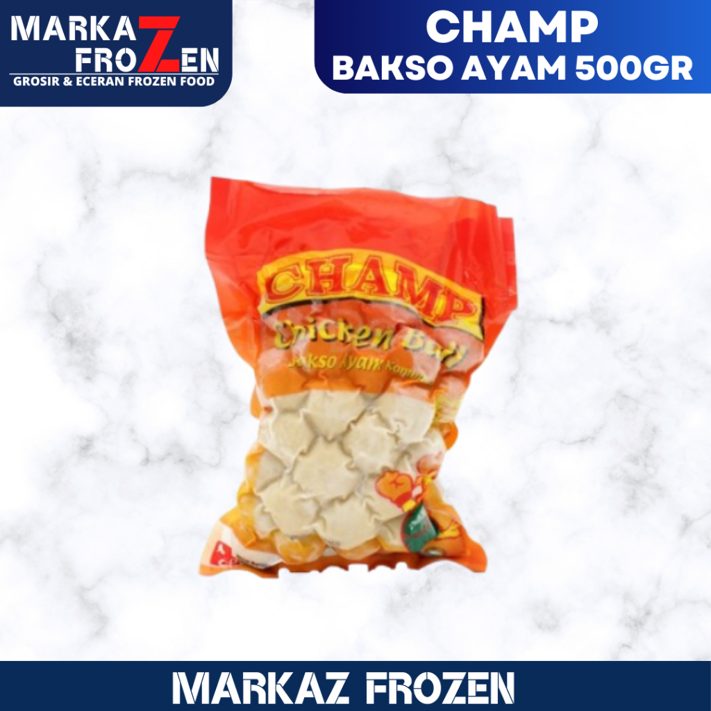

CHAMP BAKSO AYAM / CHICKEN BALL 500GR