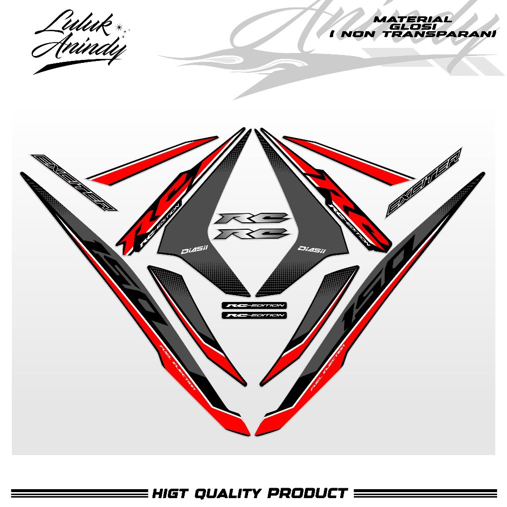 STRIPING MX KING MOTIF EXCITER RC