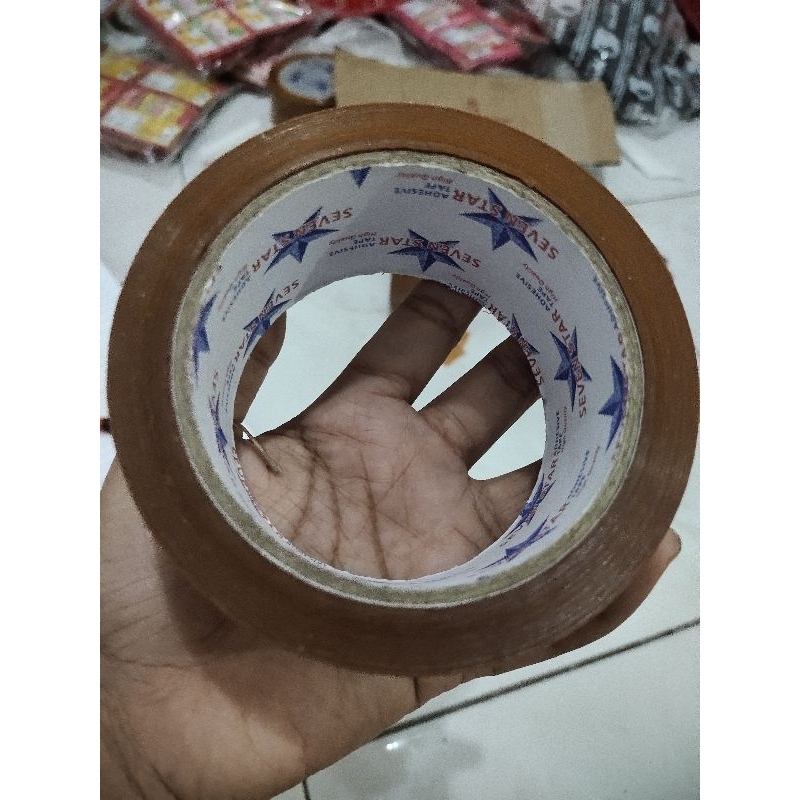 

Lakban coklat 100 yard Murah Promo