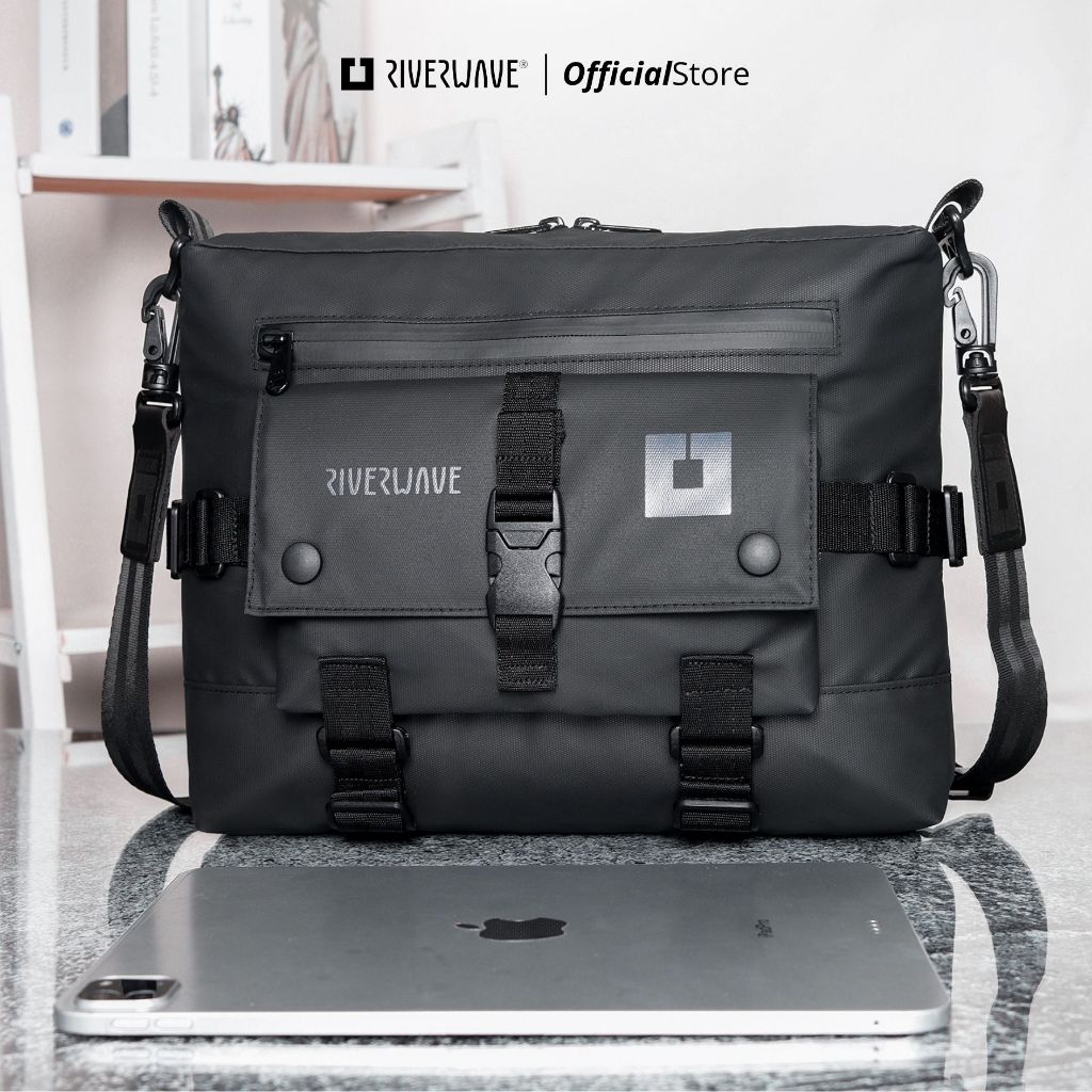 La Slingbag Riverwave Brazos Tas Selempang Pria Anti Air Water Resistant