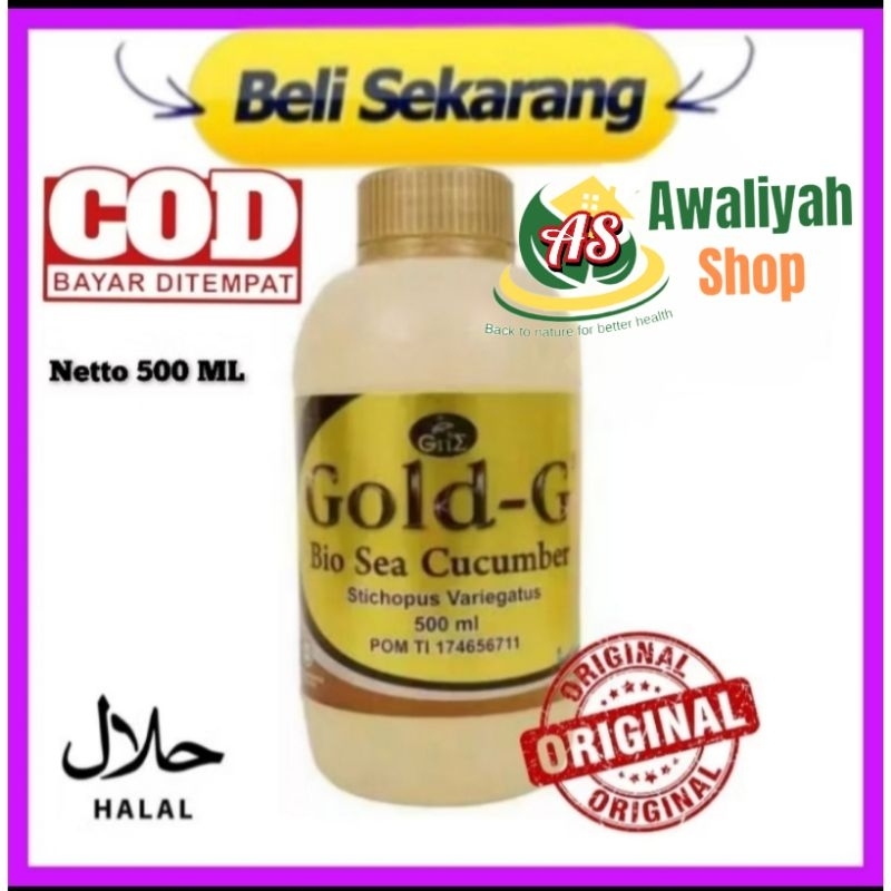 Jelly Gamat  500 ml Gold G 500 ml | Jelly Gamat Gold G 500 ml