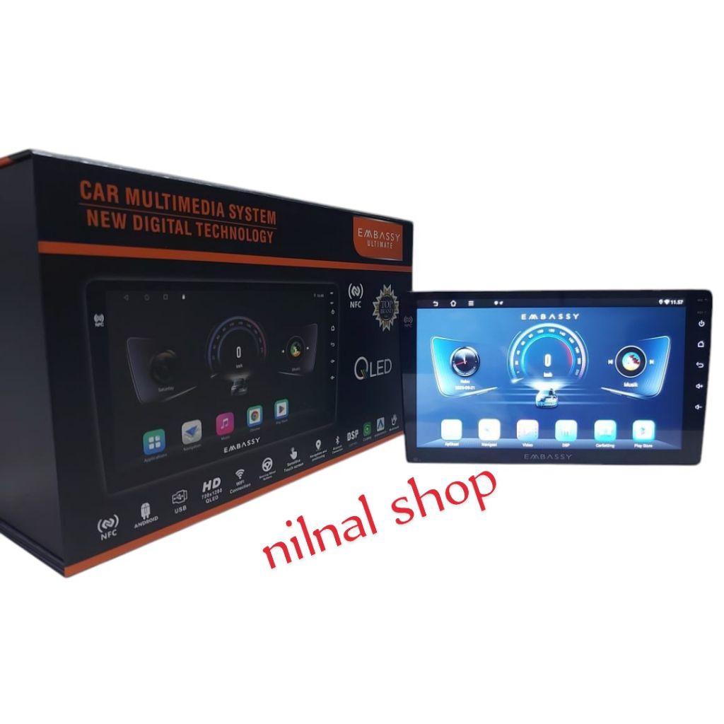 head unit android EMBASSY ultimate Ram 4/64 NFC