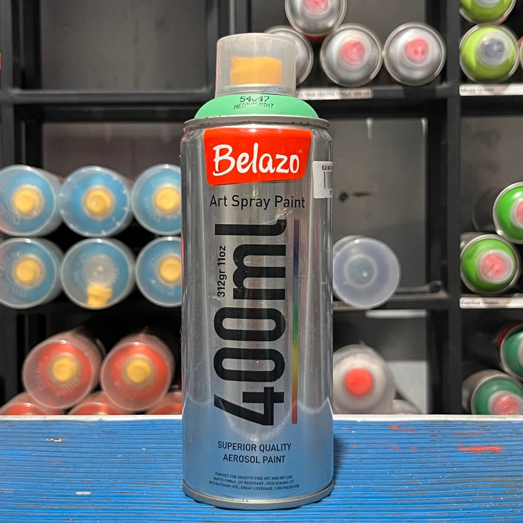 

Medium Mint - Belazo 400 ml - Spray Paint