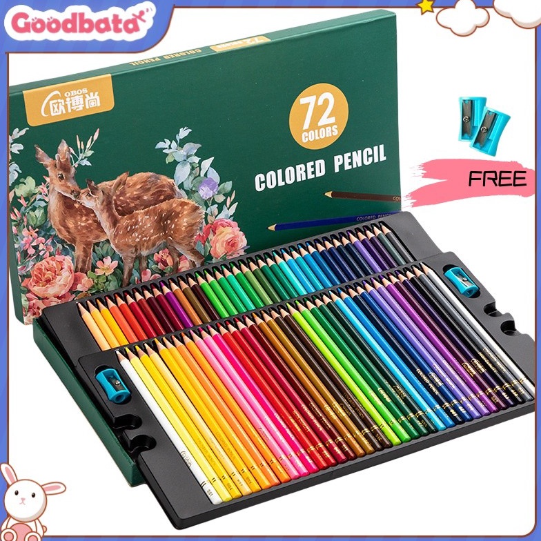 

KODE T56D Goodbata 487212 Warna High Grade Oil Pencil Color Pensil Warna Minyak