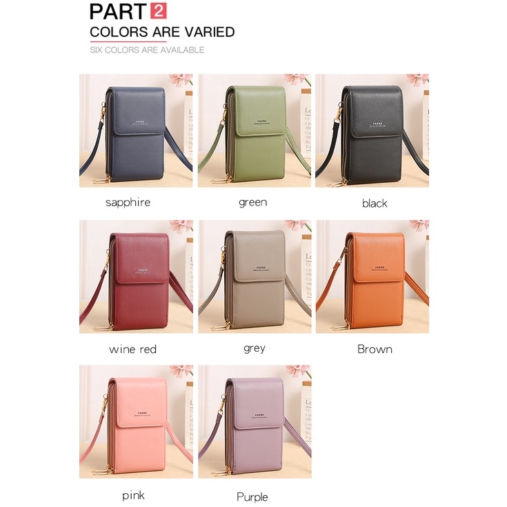 KODE M95D KEDAIBUTIK 382 Dompet HP Touchscreen FY  Touch Screen  Layar Sentuh ORI FOREVER YOUNG  Tas