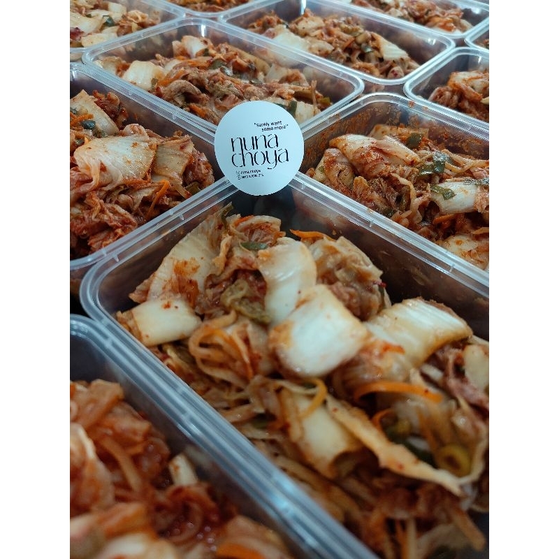 

Nuna Choya Kimchi Sawi | Tongbaechu Kimchi | Rasa Otentik Korea