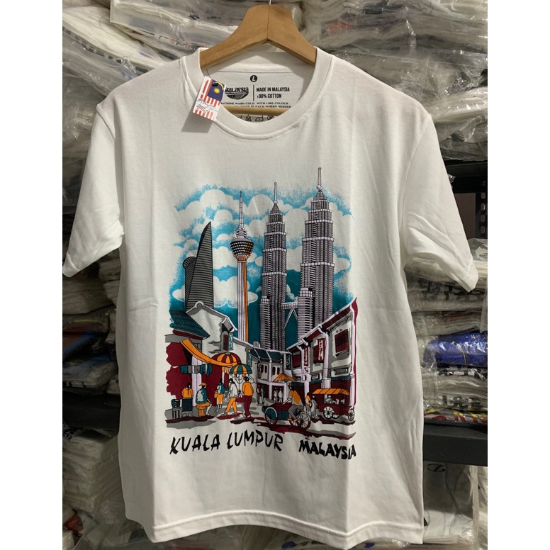 kaos oleh oleh KUALA LUMPUR malaysia