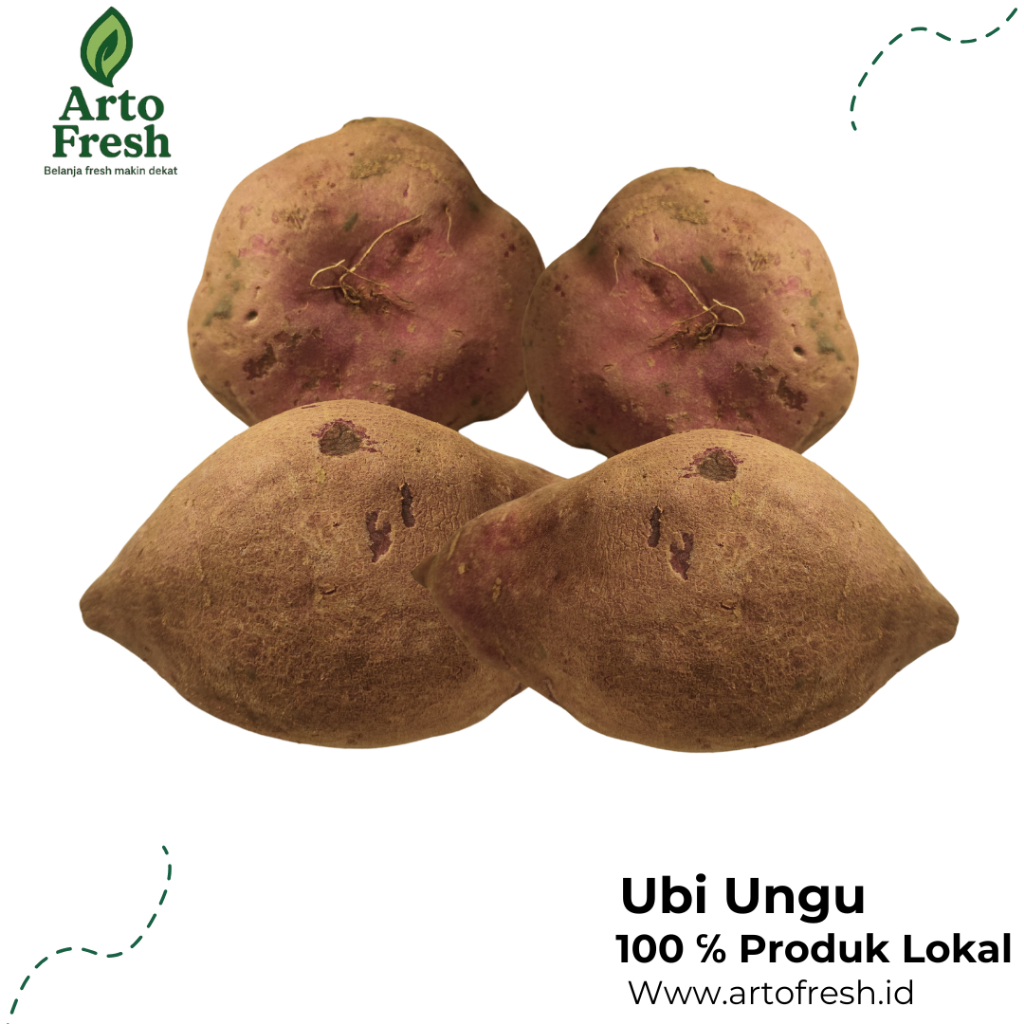 

Ubi Ungu Penuh Gizi, ArtoFresh Pack 1 Kg