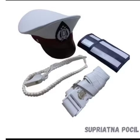 Aksesoris Polisi Anak / Atribut Polisi Anak (Polantas) TNI AU TNI TOPI TOPI sabara
