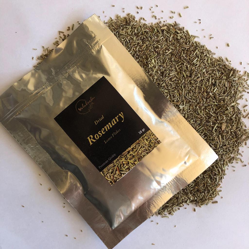 

Rosemary Leaves Flake Kering Import Turki Kualitas Premium 10gr