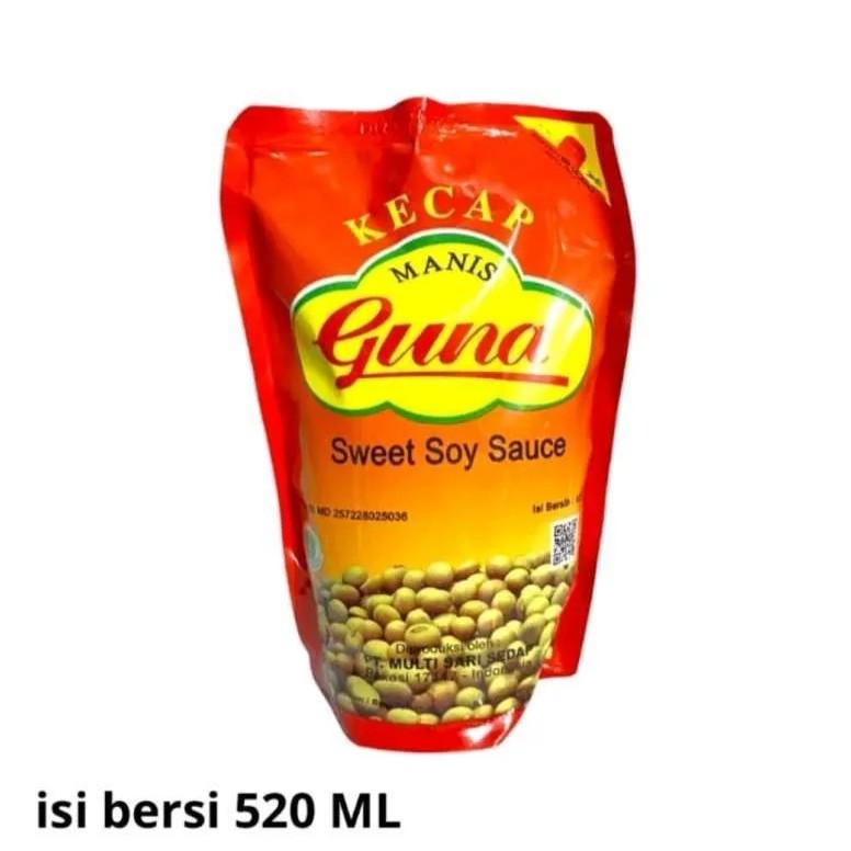 

Kecap Manis Guna 520ml Kecap Sweet Soy Sauce