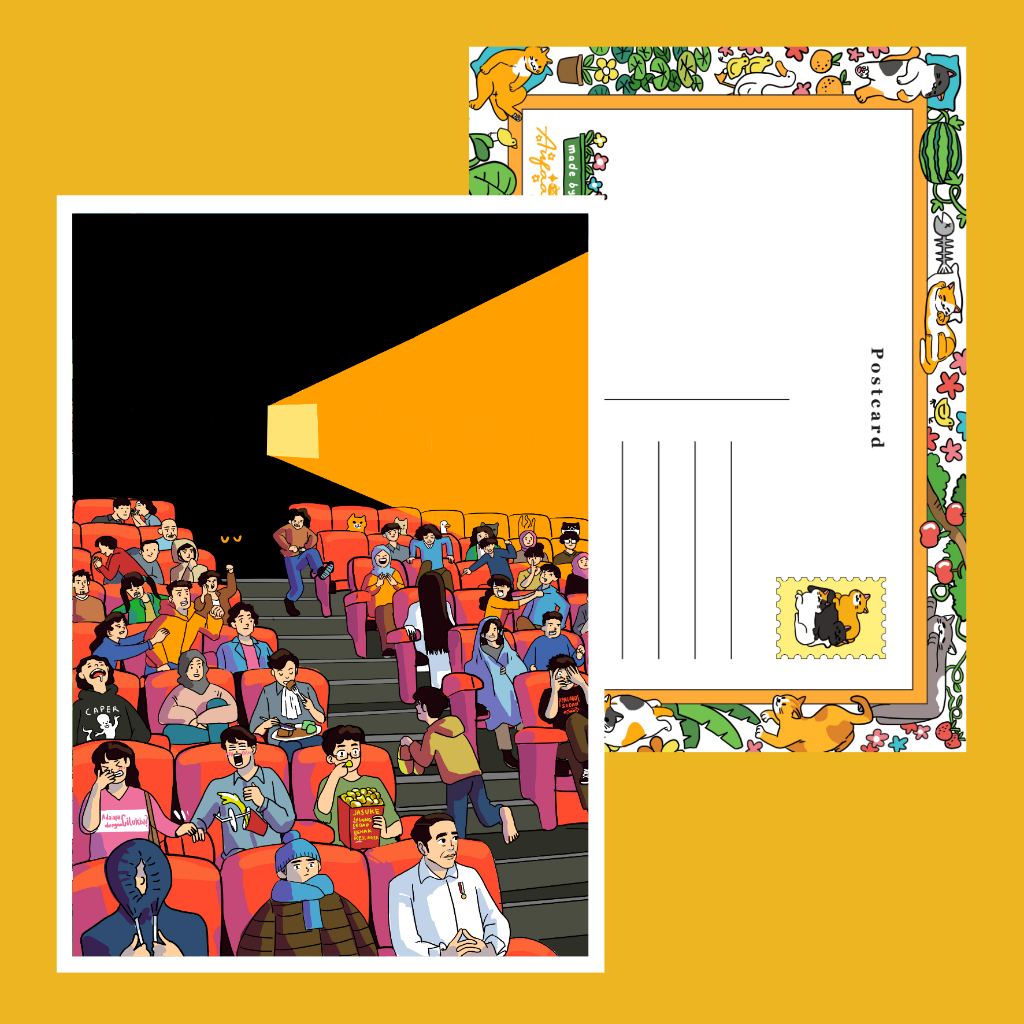 

POSTCARD SUASANA LOKAL