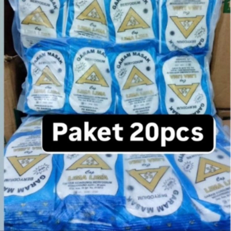

Promo Murah!! (Isi 20 Pcs) Garam Masak atau Halus Beryodium Kemasan 100gr