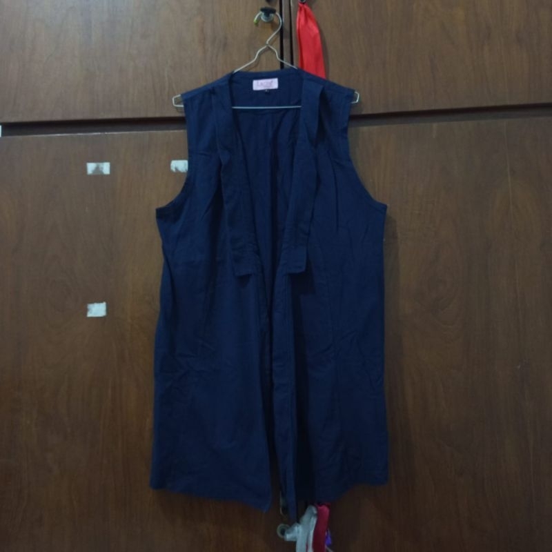 LAYDEE VEST BLAZER WANITA TANPA LENGAN (NAVY)