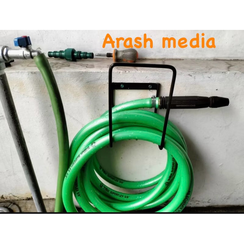 Gantungan selang | rak selang air |tempat gulungan selang | gulungan selang air