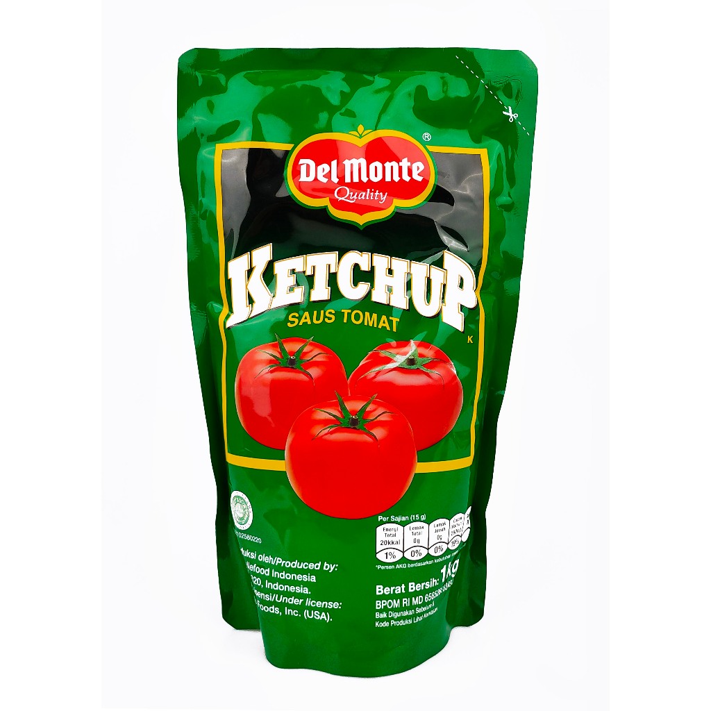 

Del Monte Ketchup 1kg Saus Tomat
