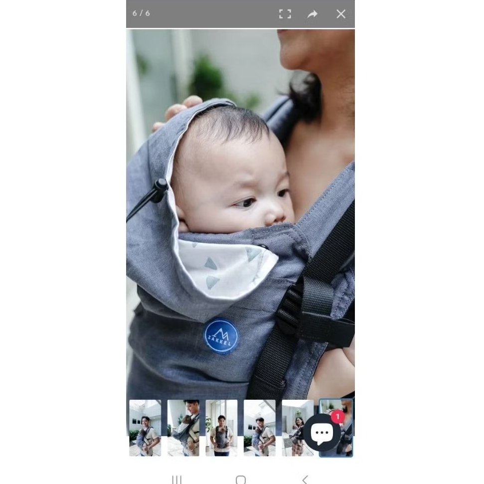 SSC Zakkel Shift / Gendongan SSC / Gendongan Mshape