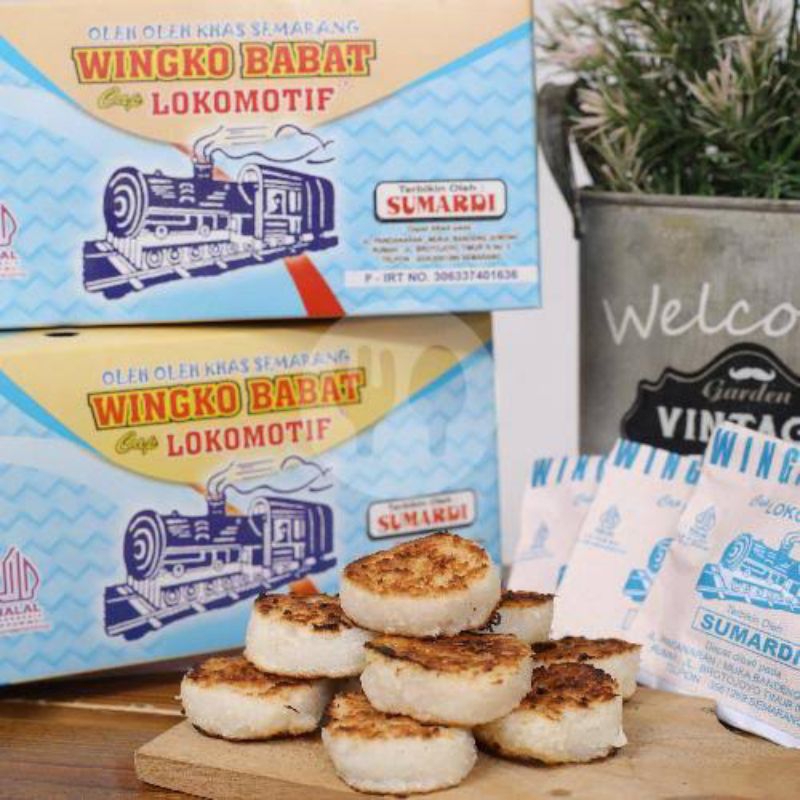 

Wingko Babat Cap LOKOMOTIF ORIGINAL