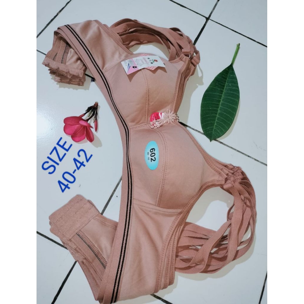 6pcs BH wanita sport dewasa ukuran 40-42