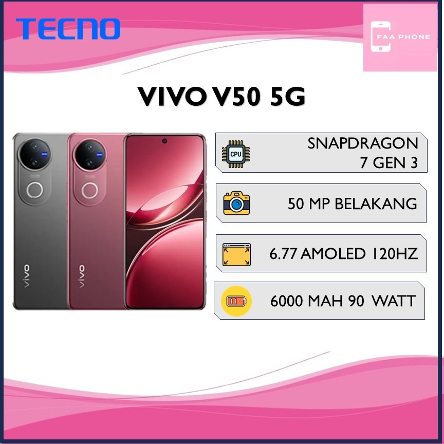 VIVO V50 5G RAM 12GB ROM 256GB