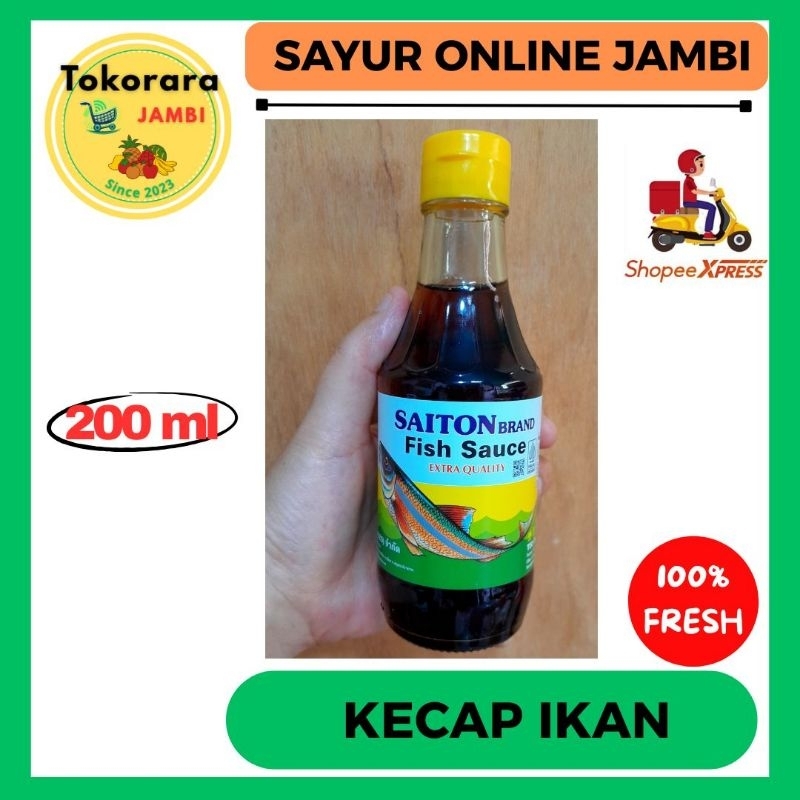

Kecap Ikan Halal/Fish Sauce Saiton Brand Thailand-tokorara.jambi