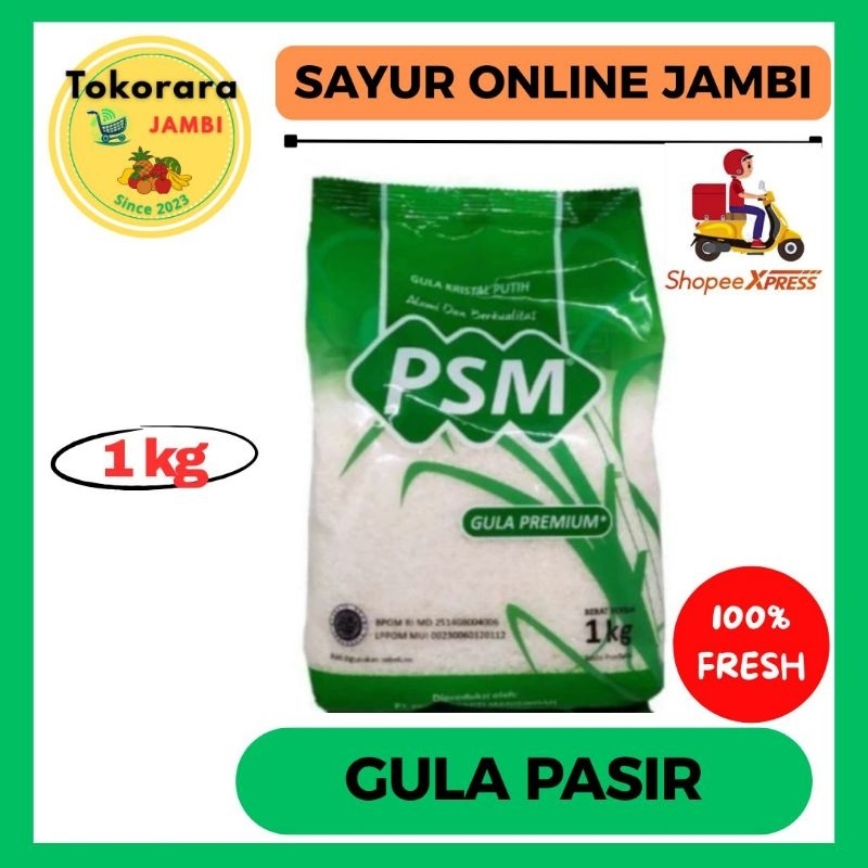 

Gula pasir PSM 1kg -toko.rara jambi