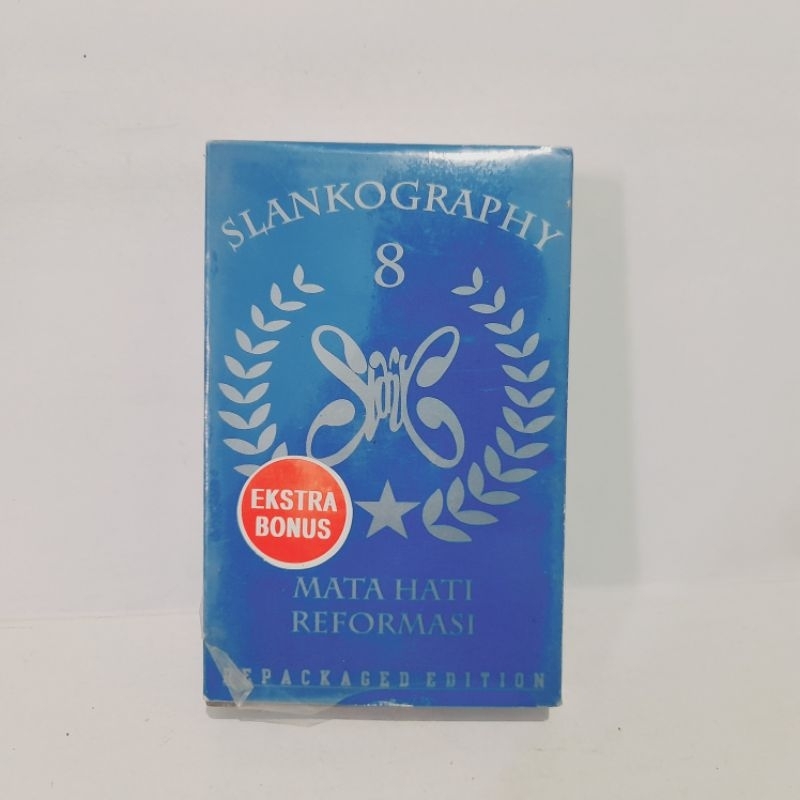 Kaset Slank Slankography Biru 8 Mata Hati Reformasi (Segel)