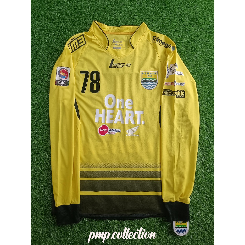 JERSEY PERSIB GK HOME 2013 ORIGINAL PLAYER ISSUE (MADE W 78)