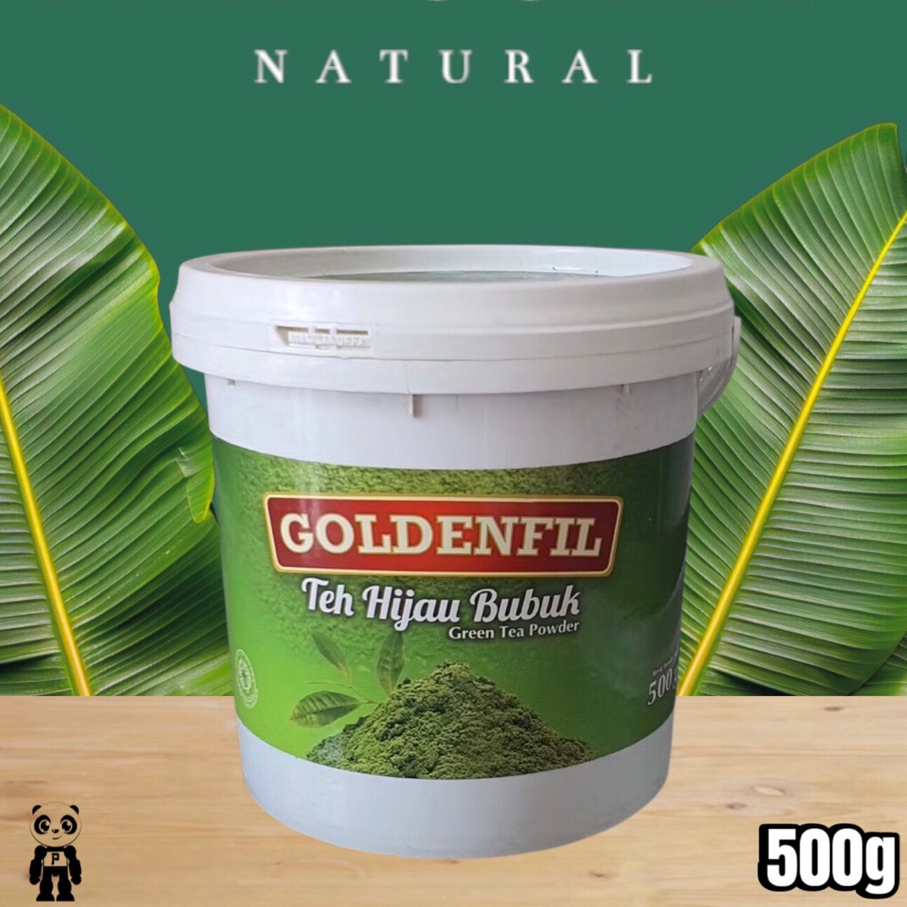 

Goldenfil Teh Hijau Bubuk Matcha Murni 500g