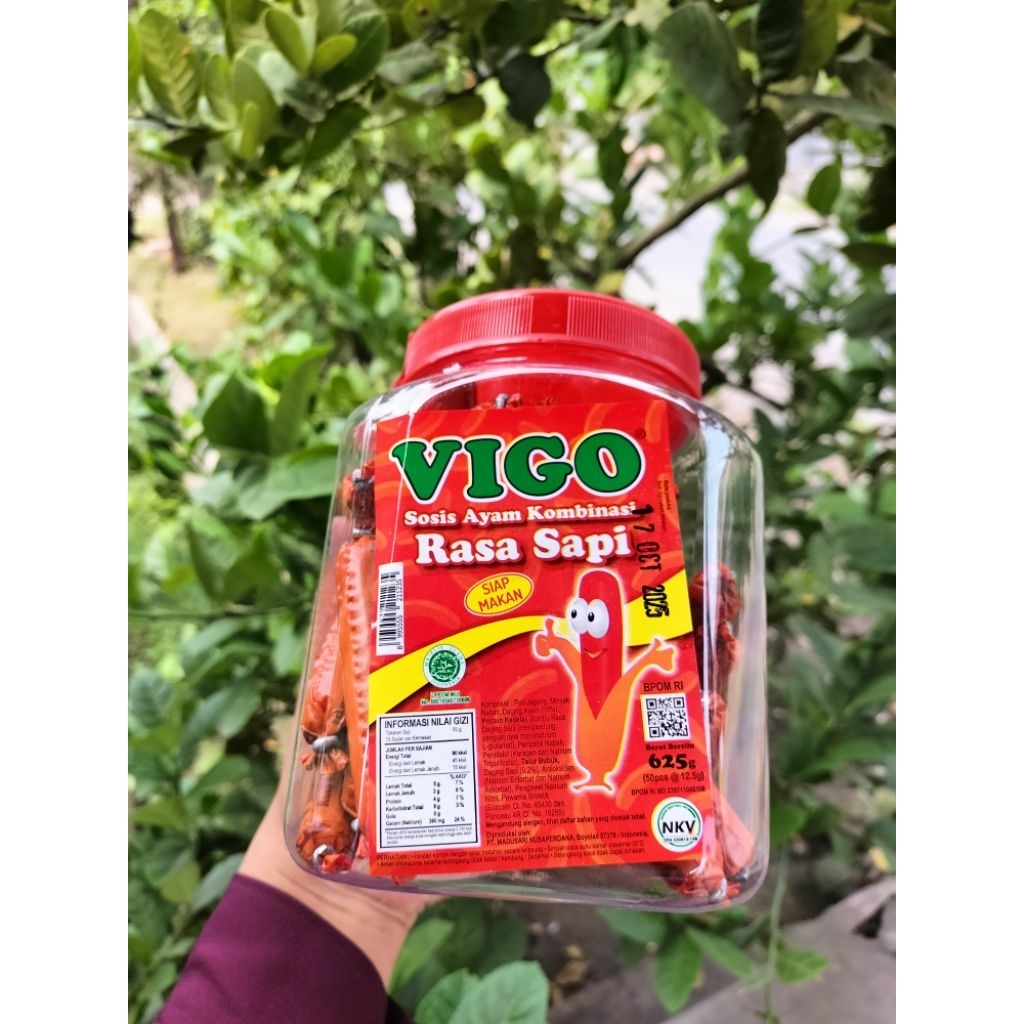 

Sosis Vigo kemasan toples isi 50 pcs