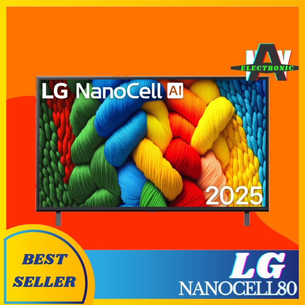LG 50NANOCELL80 | LG 50NANO80 Smart TV 4K 50 Inci LG NanoCell AI NANO80 2025