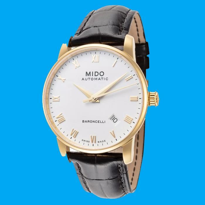 Jam Tangan Pria Mido Men's Baroncelli II 38mm Automatic Watch M86003264