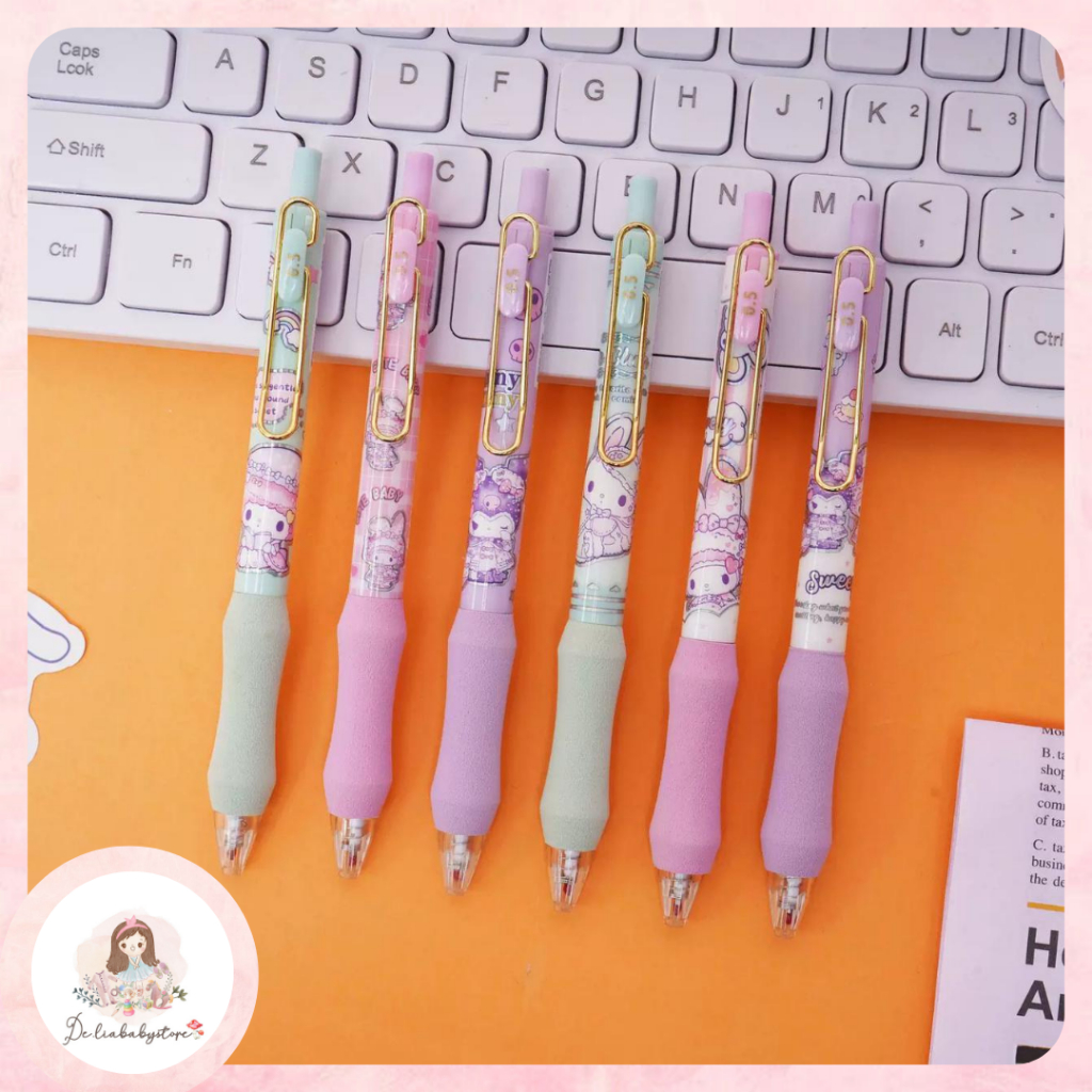 

PULPEN GEL 0,5 AKRILIK PREMIUM/PULPEN BLIND BOX / PULPEN SANRIO TERMURAH / PULPEN TEKAN KAWAII LUCU