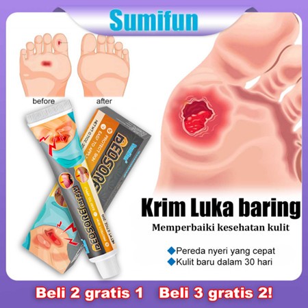 Obat luka bekas salep luka diabetes krim luka baring 30G Pengobatan cepat terhadap ulkus decubitus p