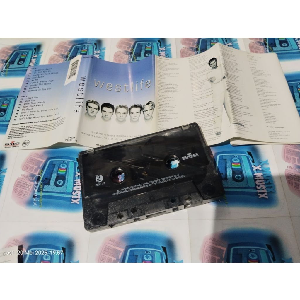 kaset pita westlife /