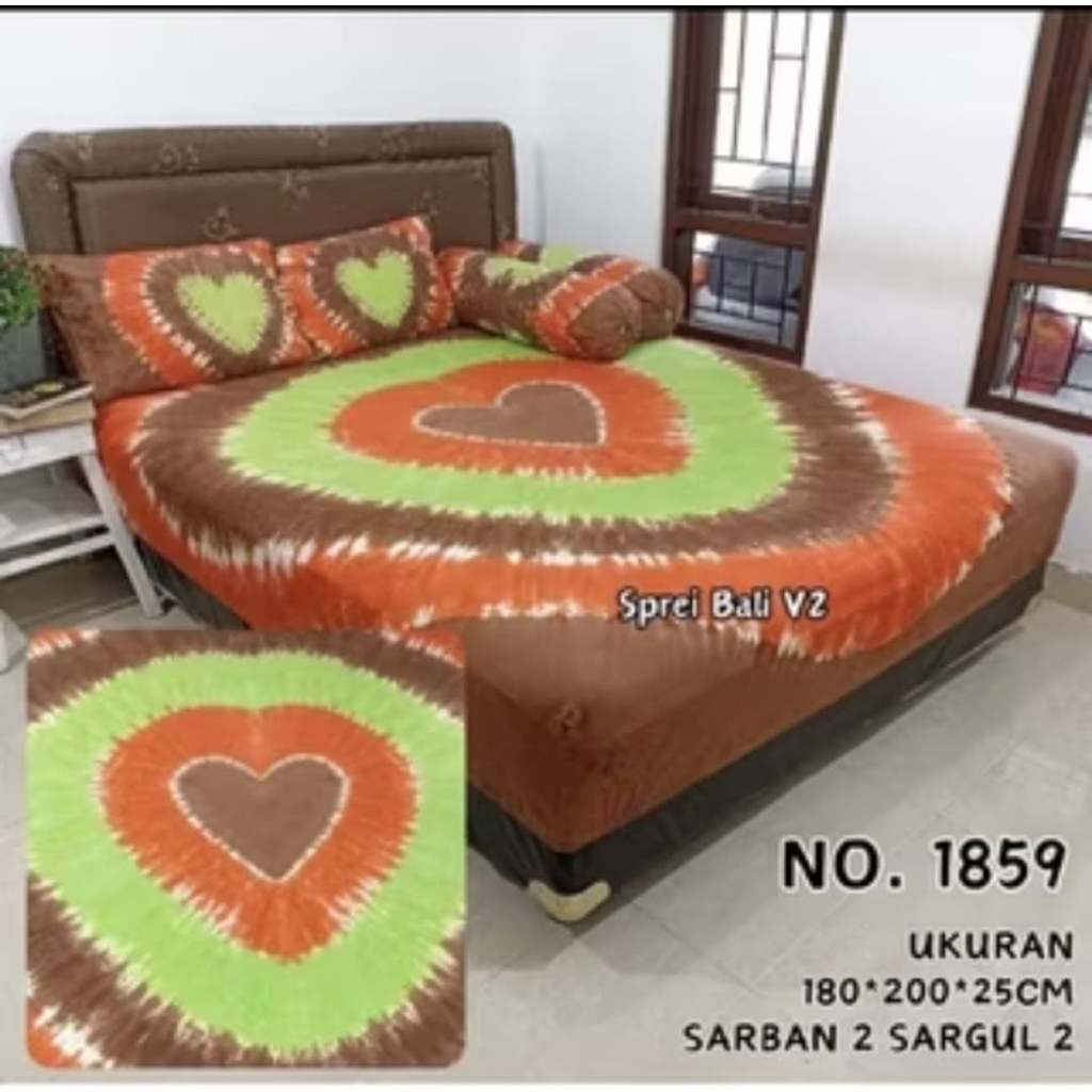 SPREI BALI TYE DYE | SPREI BALI MURAH | SPREI BALI MOTIF