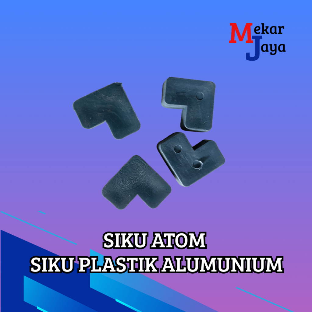 SIKU ATOM/ SIKU PLASTIK ALUMUNIUM SAMBUNGAN HOLLOW
