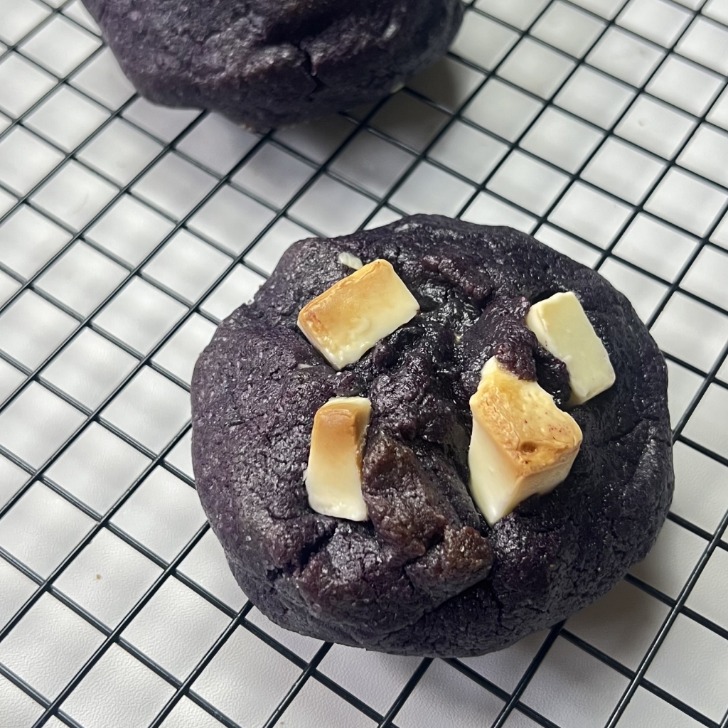 

(NEW) TARO CREAM CHEESE SOFT COOKIES By Bake It Danqi
