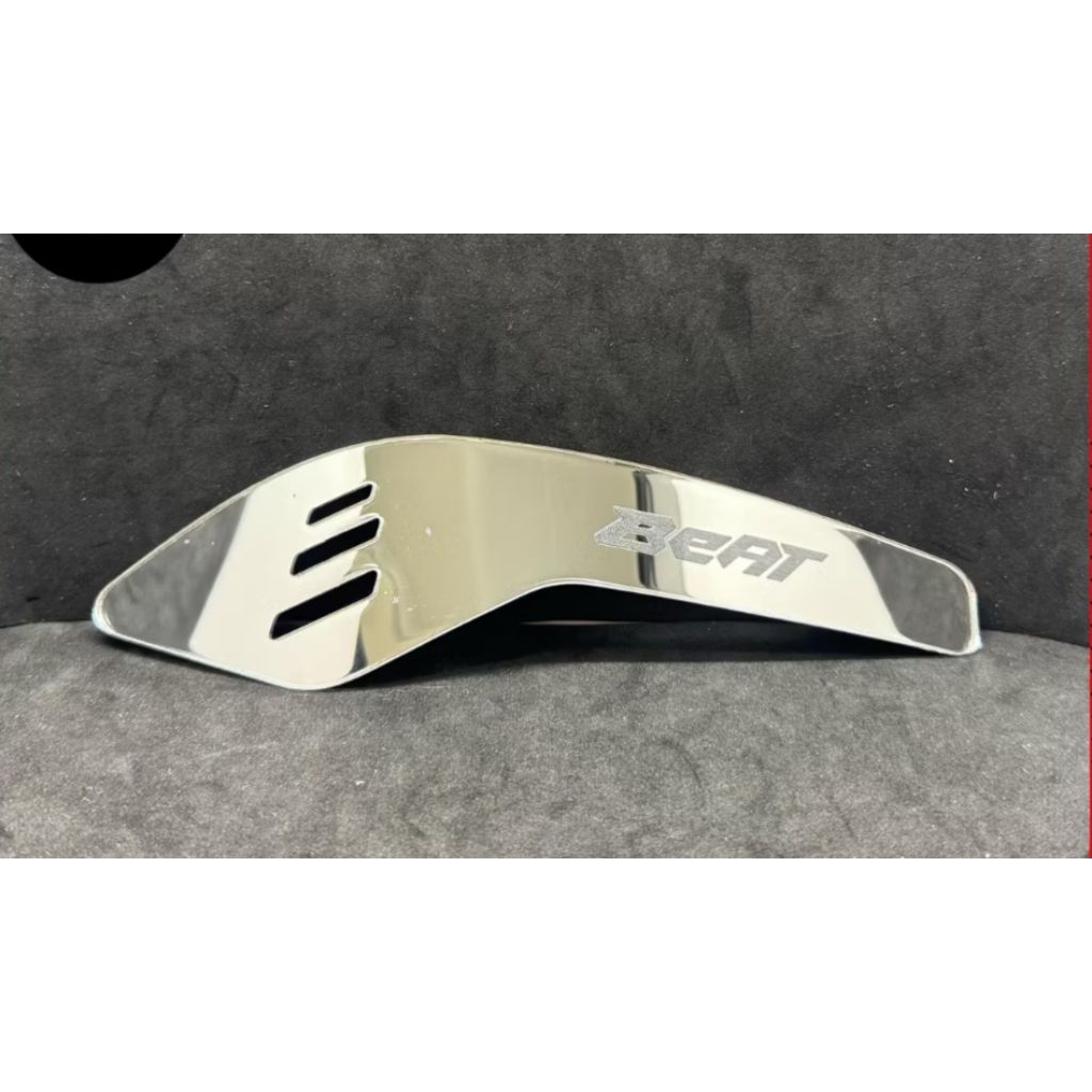 GARNISH BOX FILTER UP SIDE BEAT 2020-2024 Variasi Motor Beat Box Filter Akrilik Timbul