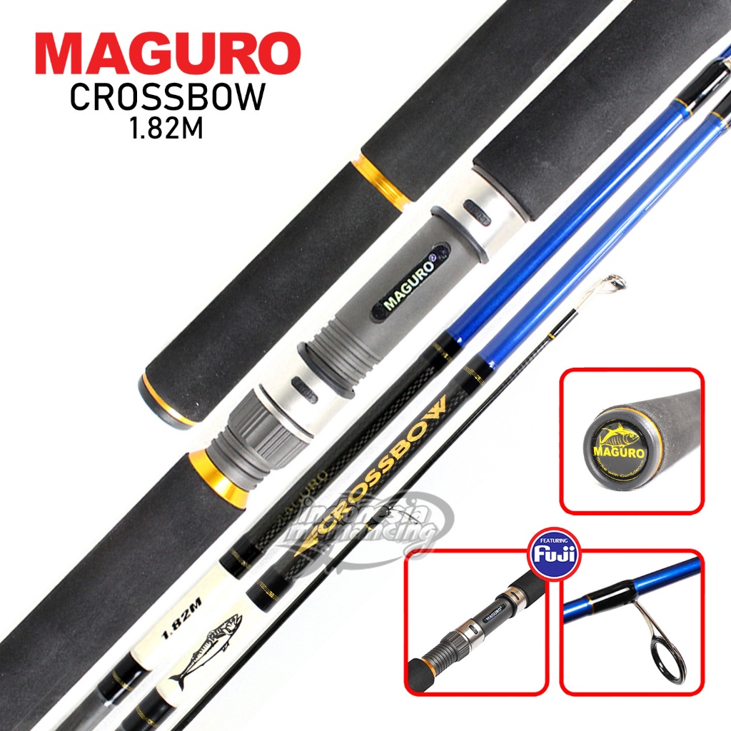 Joran Maguro Crossbow Untuk Mancing di Laut Labuan Pancing