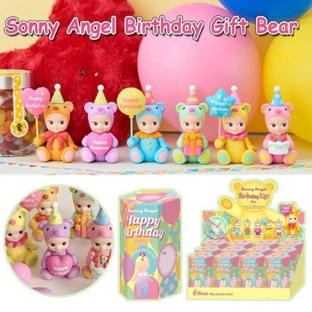 {1pcs} Sonny Angel Figure Minni  Blind Box Birthday Valentine's Day Series Sonny Angel Mini Figure