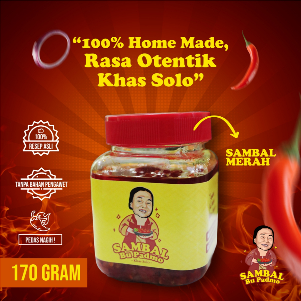 

Sambal Merah Bu Padmo