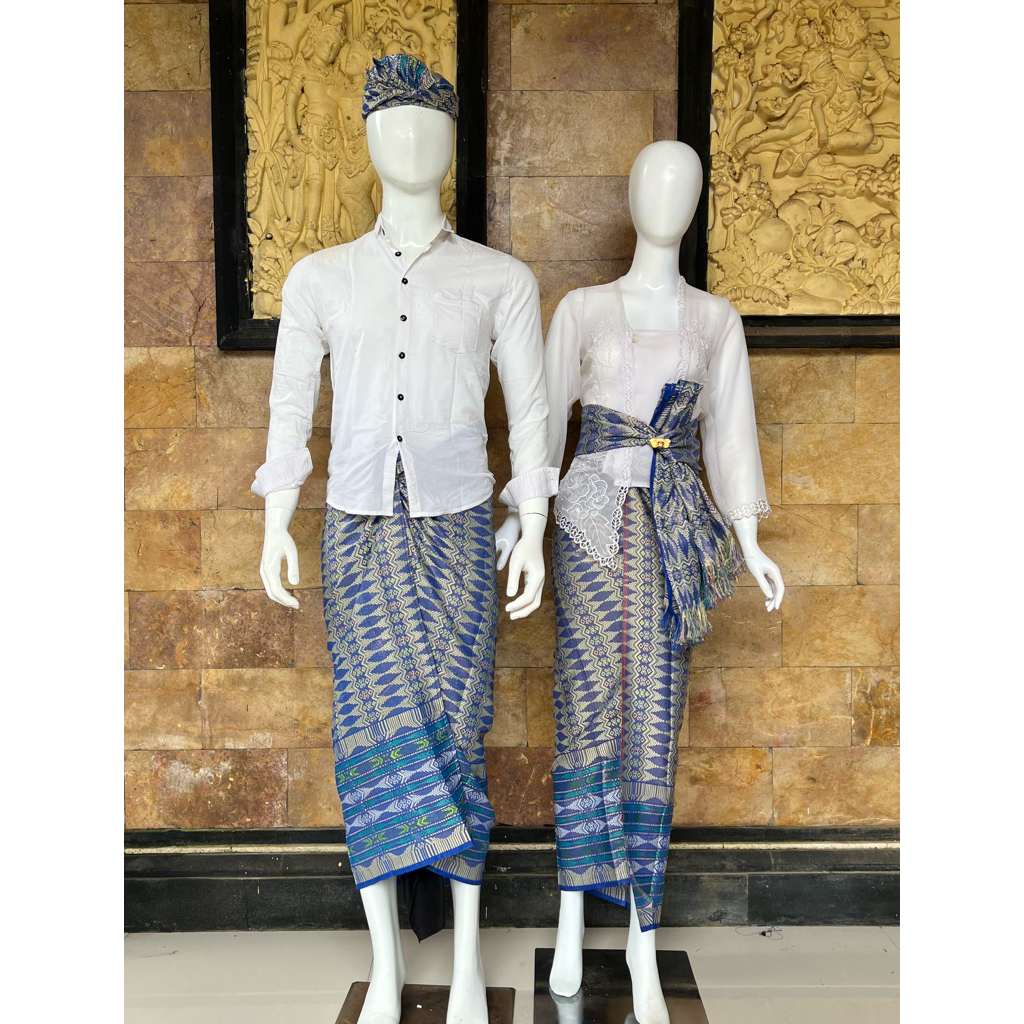 COUPLE SEMI SONGKET /PAKAIAN ADAT BALI