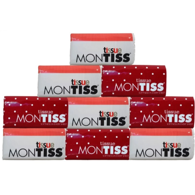 

Tissue Montiss 250 sheets 2ply