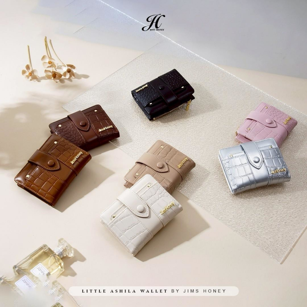 JIMS HONEY FOREVER LITTLE ASHILA WALLET Dompet Kecil Lipat Wanita Cewek Fashion Jimshoney Casual Terbaru