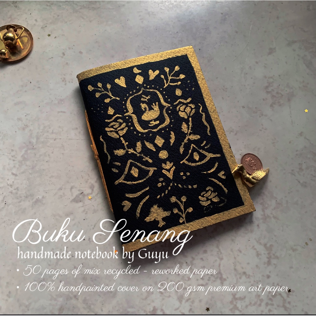 

Buku Senang GUYU : The Swan Lake - Notebook handmade premium unik