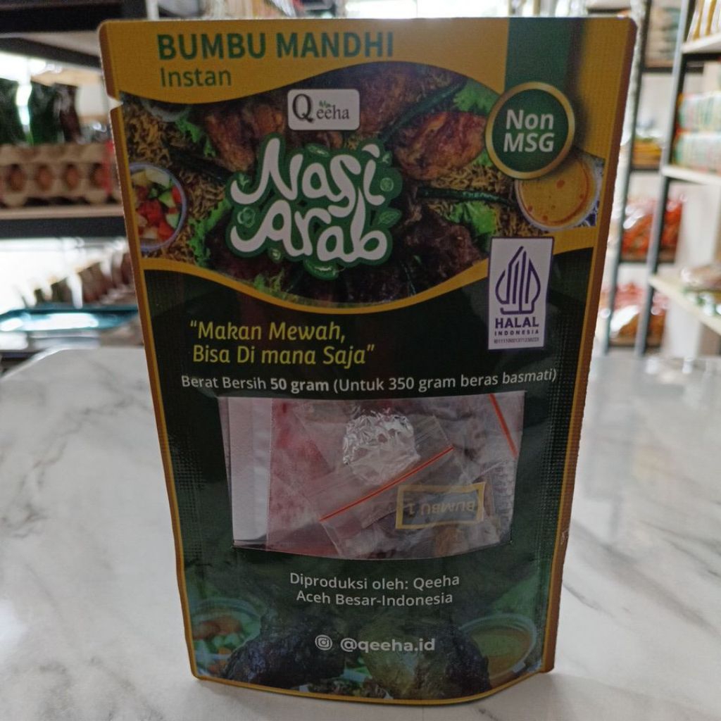 

Bumbu Nasi Mandhi Instan